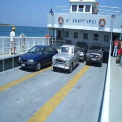 car ferry bay and Edith